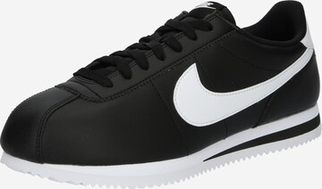 Nike Sportswear Σνίκερ χαμηλό 'Cortez' σε μαύρο: μπροστά