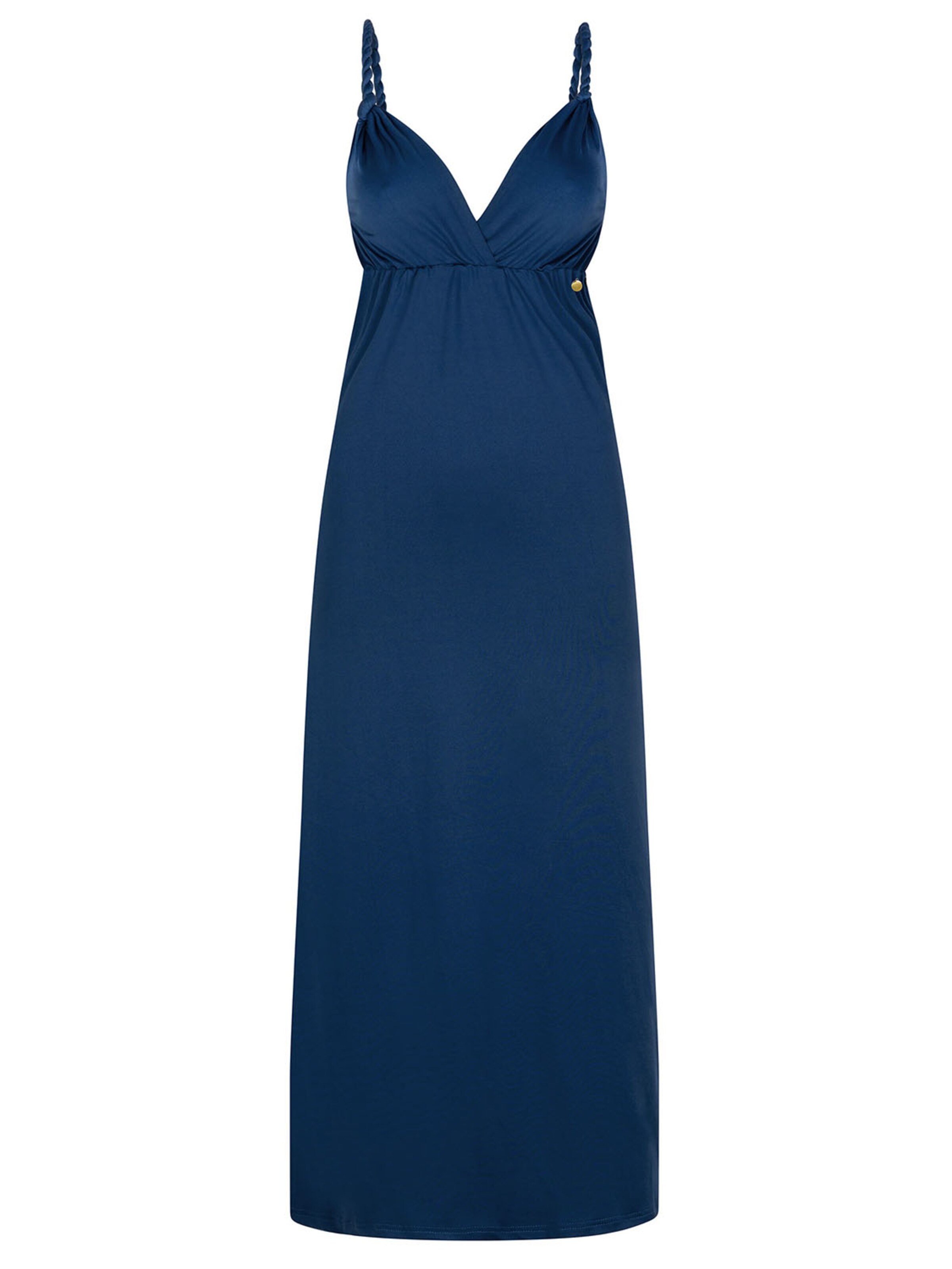 Chic by Lirette Jurk 'Maxi dress Natural' in Blauw: voorkant
