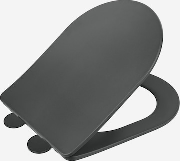 Wenko WC-Sitz 'Galati' in Grau: Vorderseite