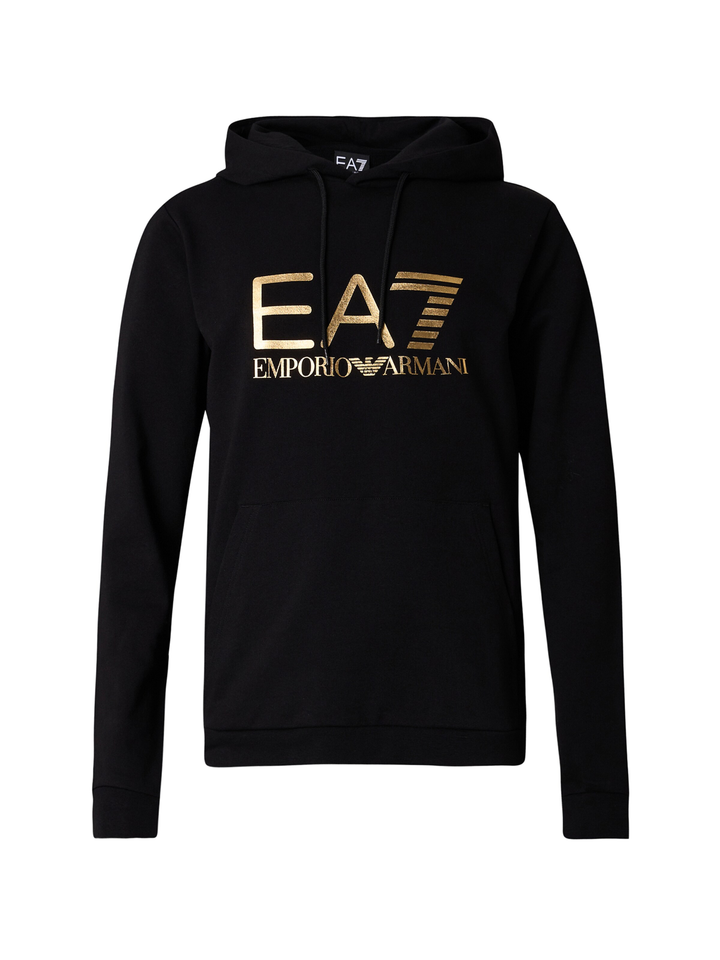 EA7 Emporio Armani Mikina - Čierna: predná strana