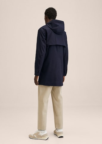 MANGO MAN Between-Seasons Parka 'keros' in Blue