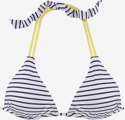 VENICE BEACH Bikini zgornji del | rumena / črna / bela barva, Prikaz izdelka