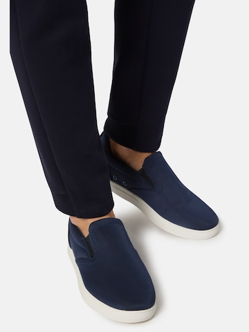 Boggi Milano Slip-ons in Blauw