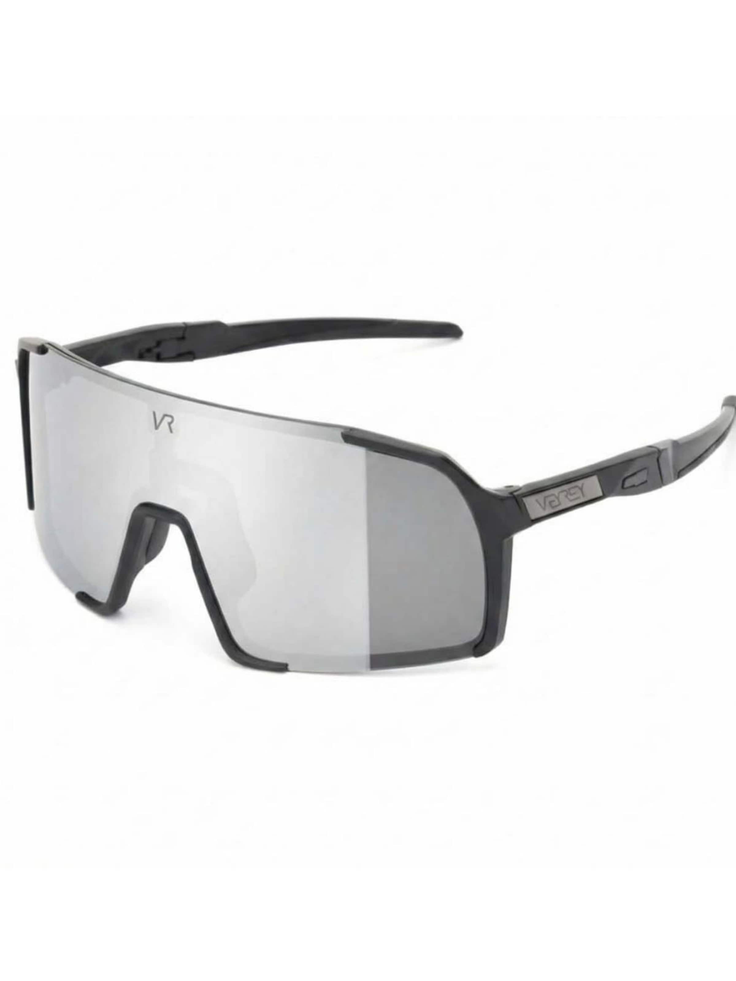 VEYREY Sports sunglasses 'Aeroblade' in Silver: front