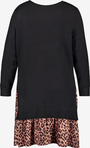 Rochie tricotat de la SAMOON pe negru
