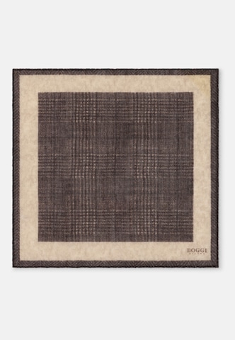 Boggi Milano ' Pocket Square Prince of Wales Check Wool ' in Braun