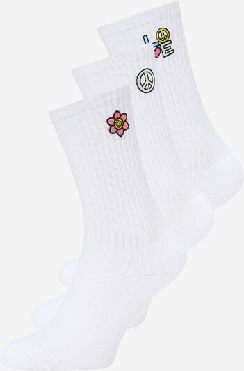 Urban Classics Ponožky 'Peace' - mätová / ružová / čierna / biela, Produkt