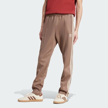 regular Pantaloni 'Adicolor Classics Beckenbauer' di ADIDAS ORIGINALS in marrone: frontale