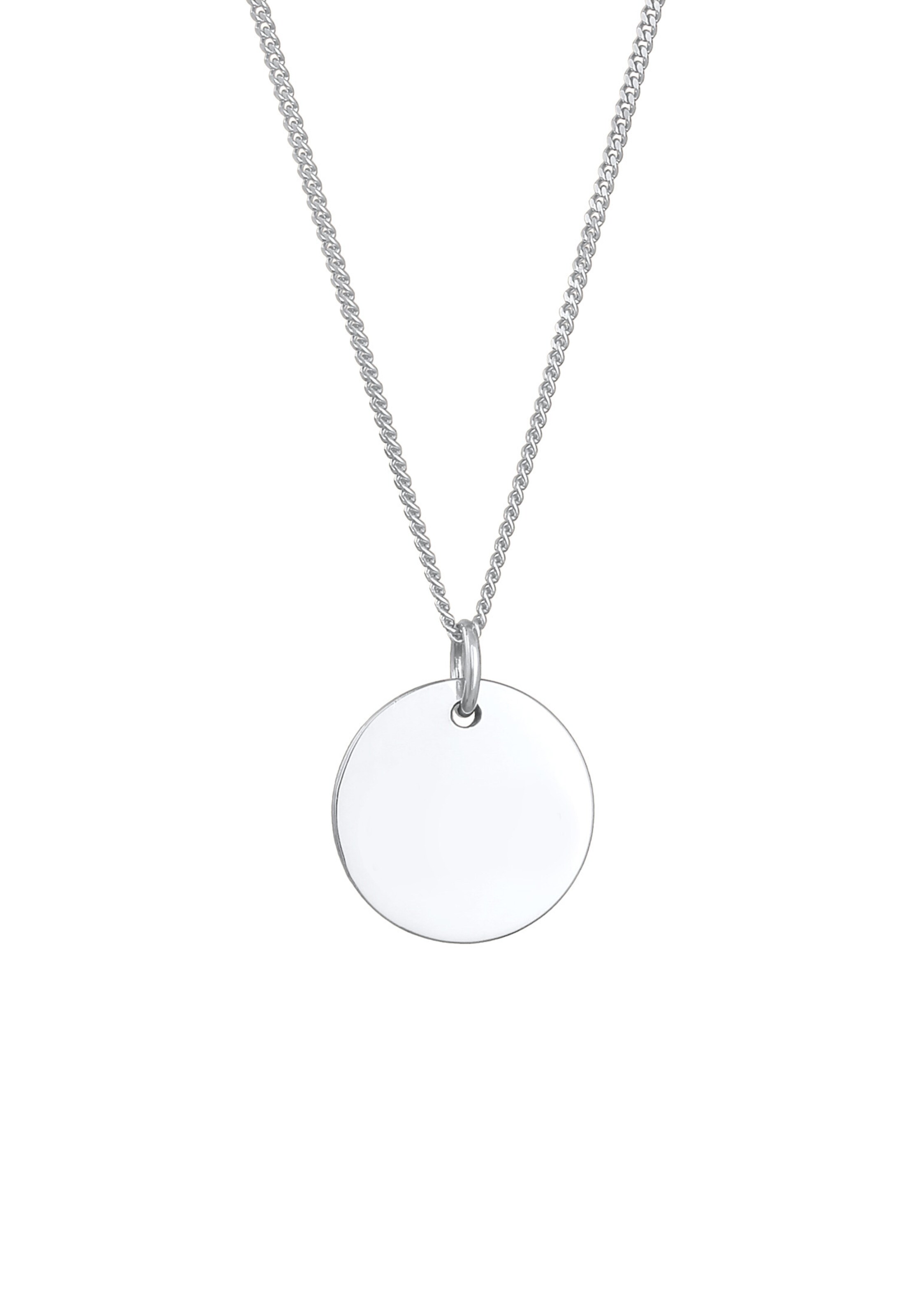 Chaîne 'Geo, Plättchen' ELLI en argent