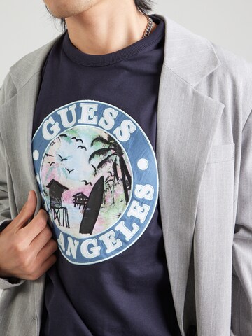 GUESS Originals Футболка в Синий
