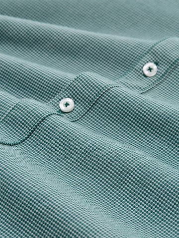 TOM TAILOR Comfort fit Button Up Shirt in Green: front