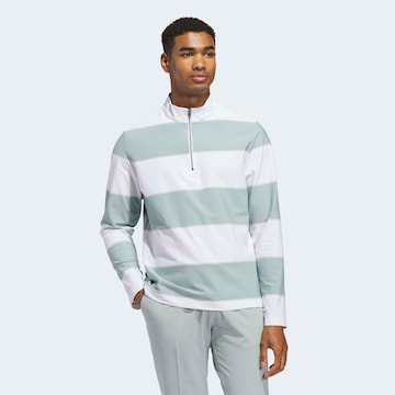 ADIDAS PERFORMANCE Athletic Sweatshirt in White: front