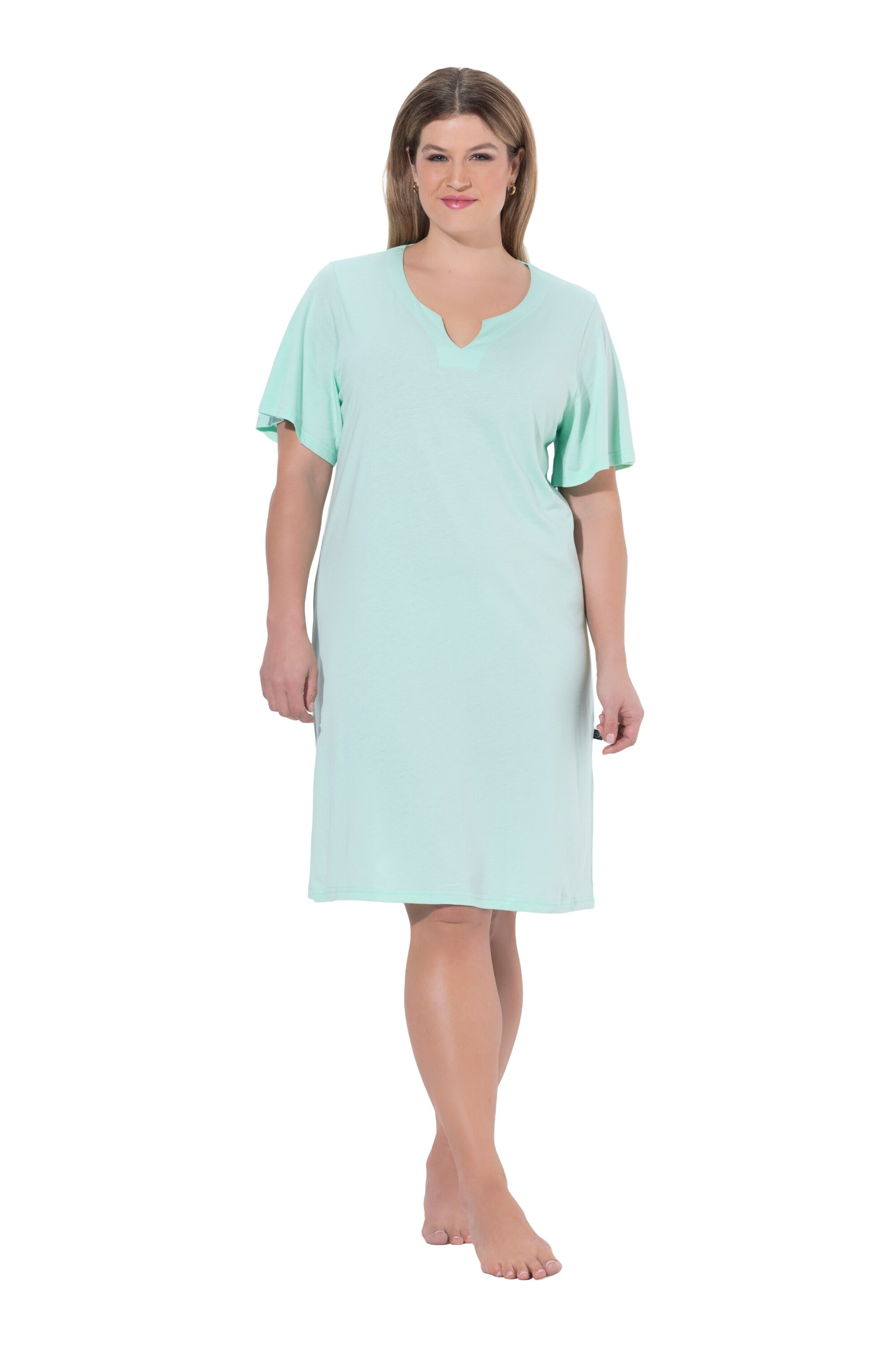 Ulla Popken Nachthemd in Groen