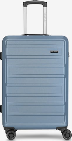 Worldpack Trolley 'New York 2.0' in Blauw: voorkant