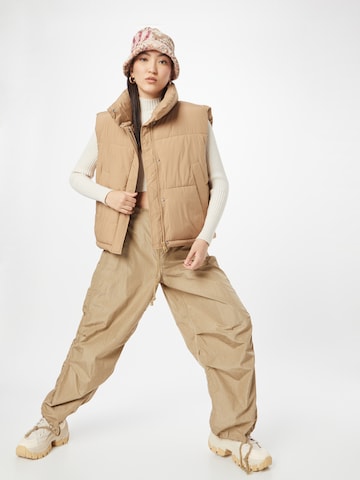 TOM TAILOR DENIM Bodywarmer in Beige