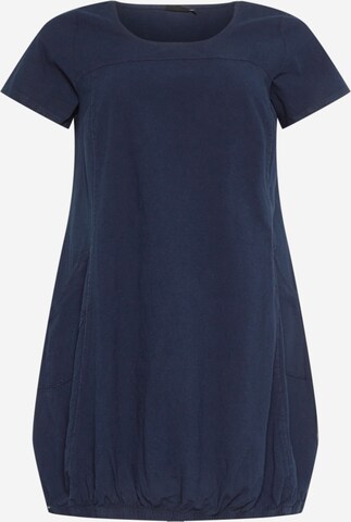 Robe 'Jeasy' Zizzi en bleu : devant