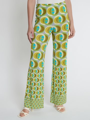 Ana Alcazar Wide leg Broek 'Kidosa' in Groen: voorkant