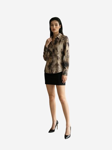 My fashion - Camisa em mistura de cores: frente