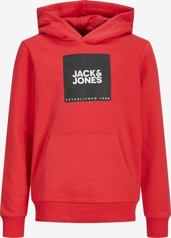 Jack & Jones Junior Sweatshirt 'Lock' in Red: front