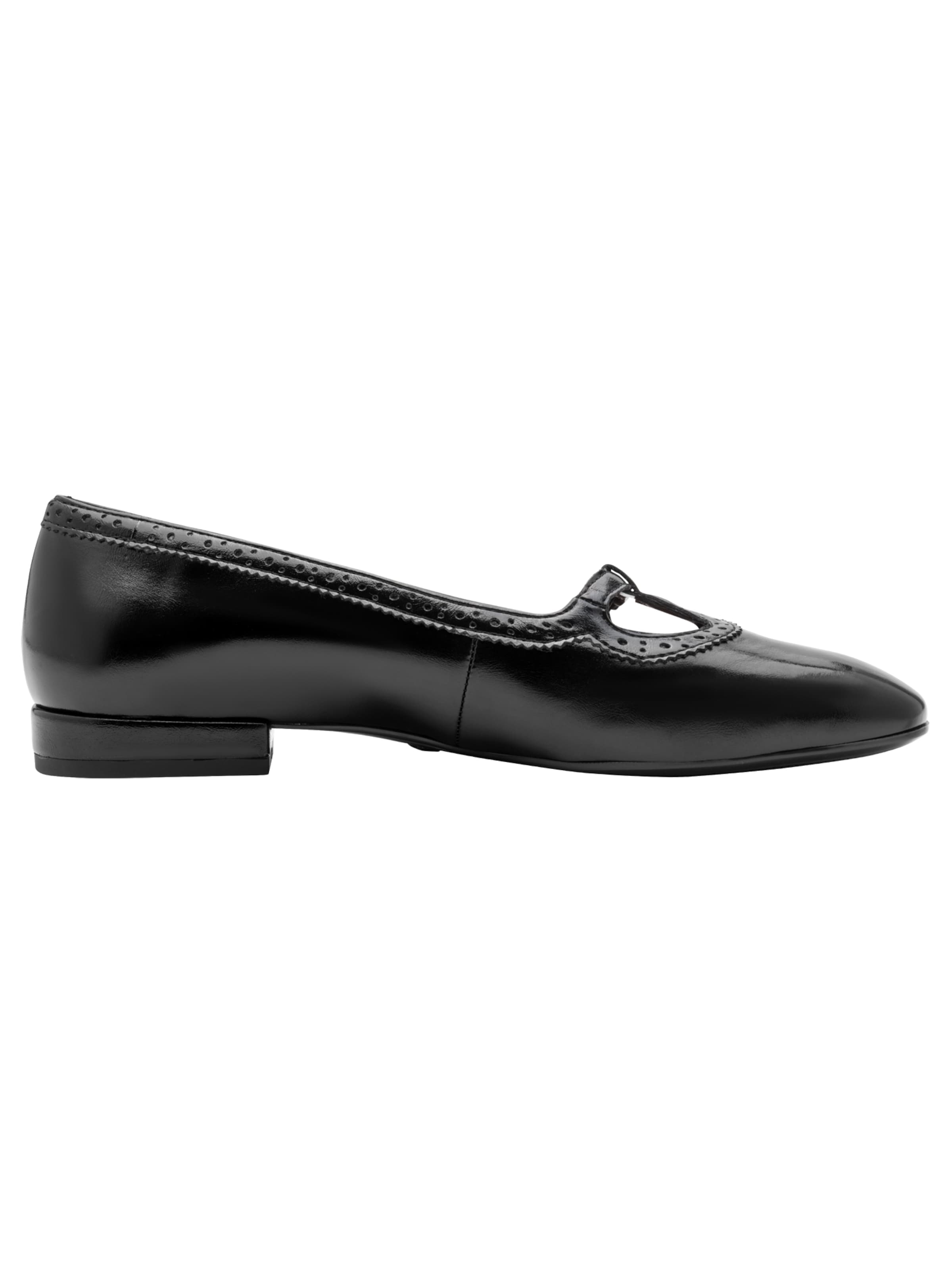 Ballerines à lanières Tamaris en noir