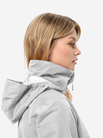 Giacca per outdoor 'STORMY POINT' di JACK WOLFSKIN in grigio