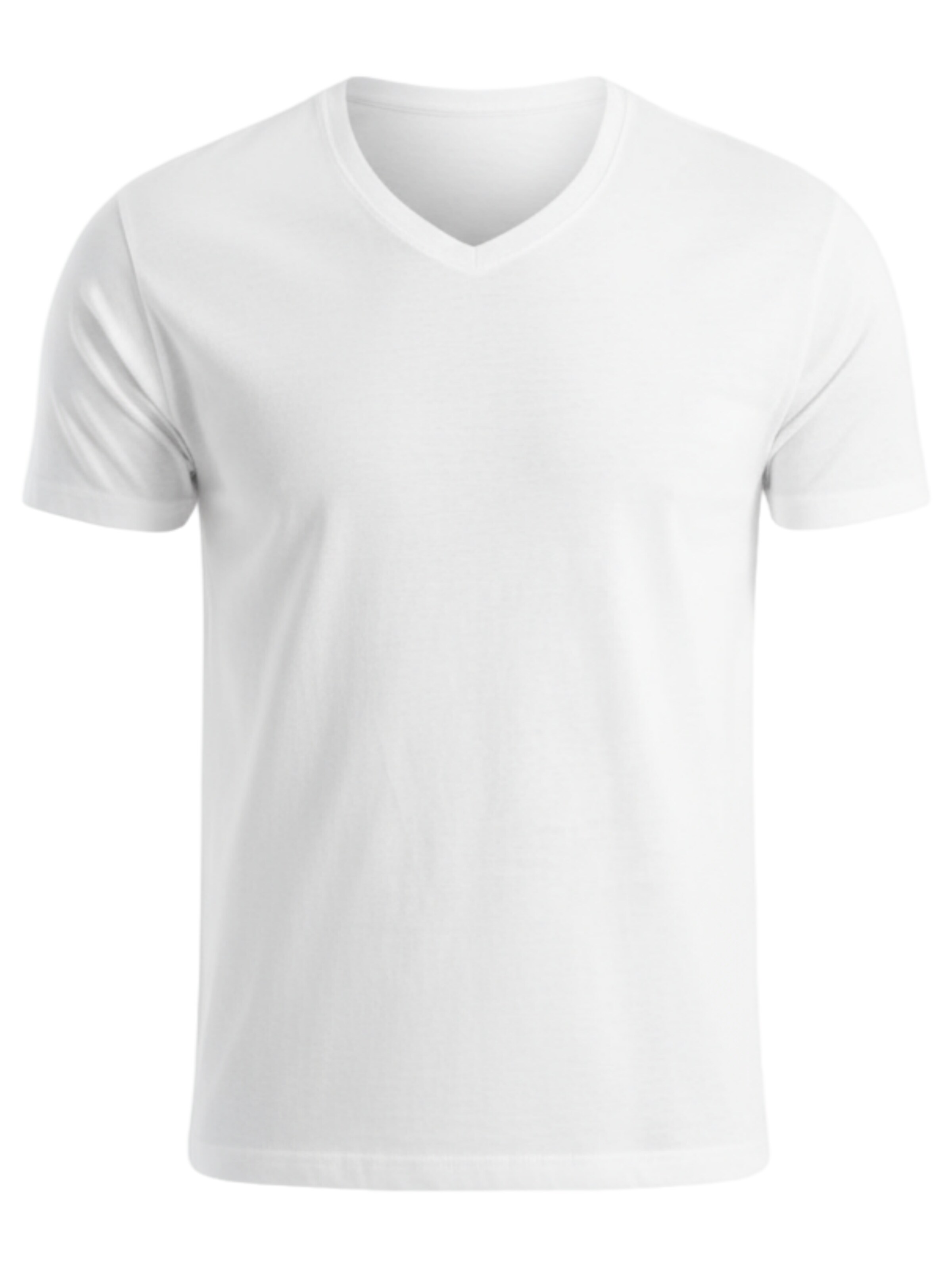 Ombre - Camiseta en blanco: frente