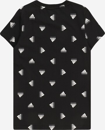 ADIDAS SPORTSWEAR Funktionstopp 'Brand Love Print ' i svart