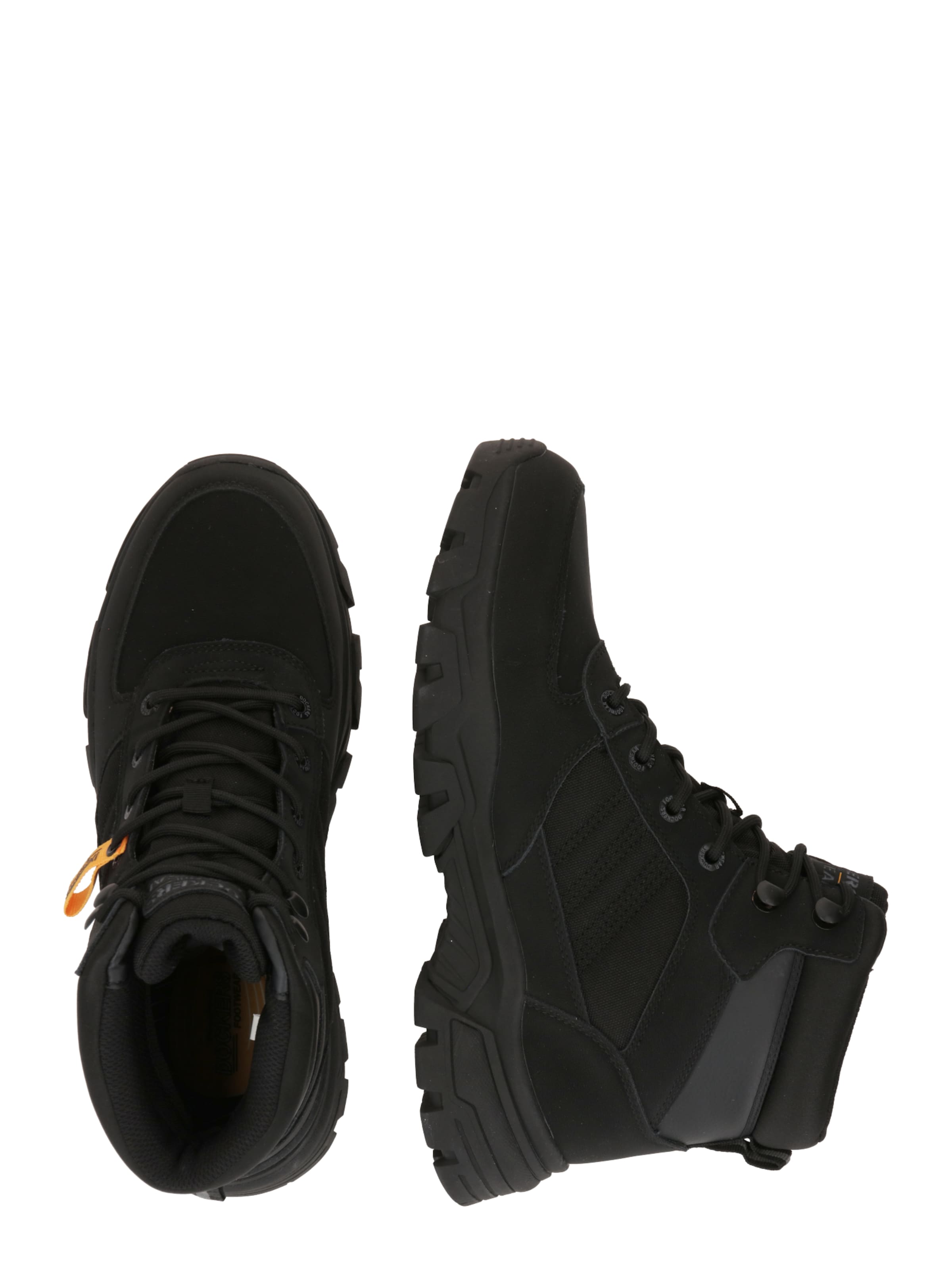 Bottines à lacets Dockers by Gerli en noir