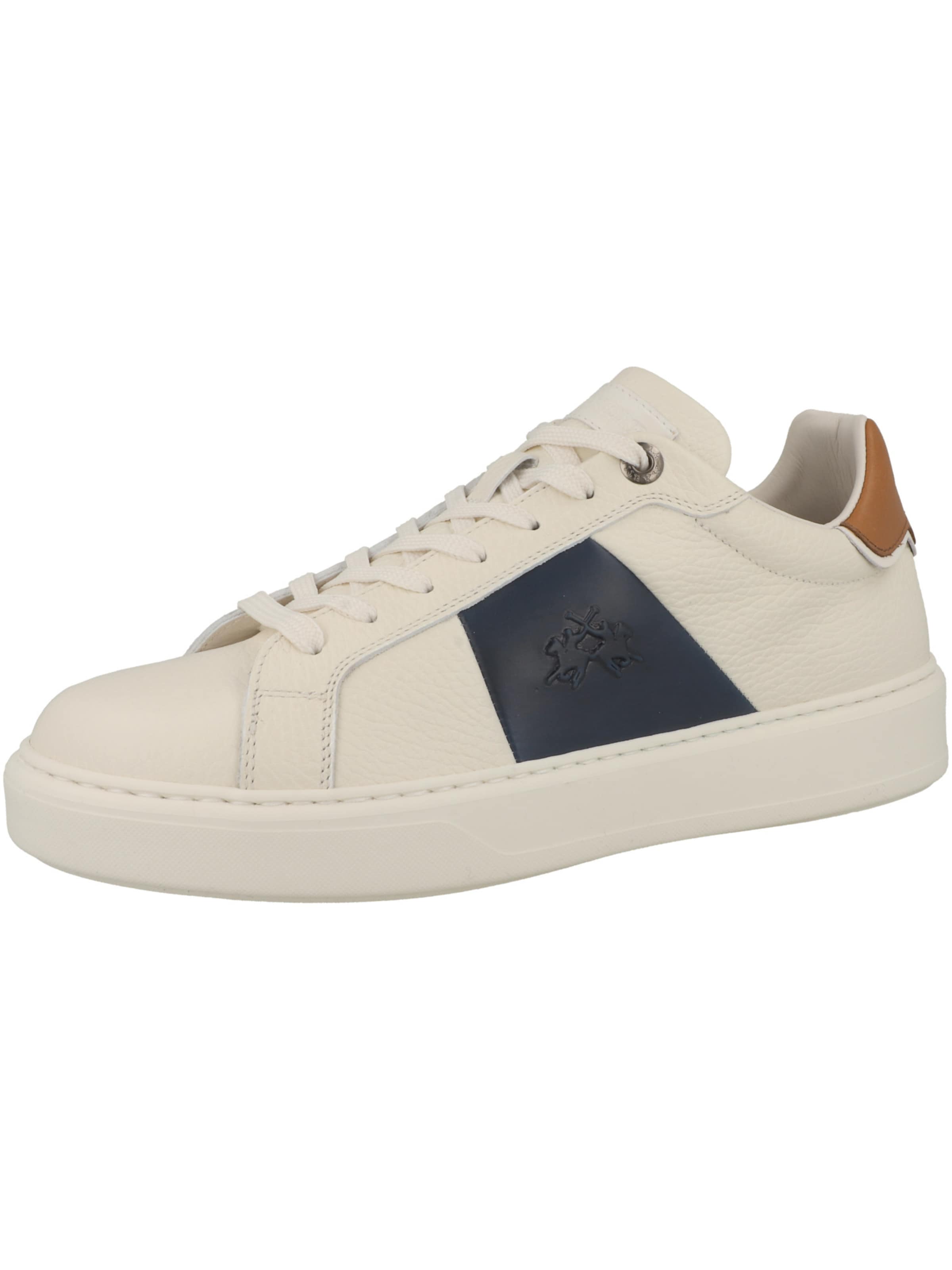 Baskets basses 'LFM251' La Martina en bleu : devant