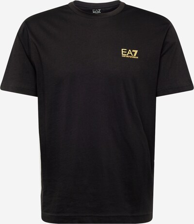 EA7 Emporio Armani T-Shirt en jaune d'or / noir, Vue avec produit