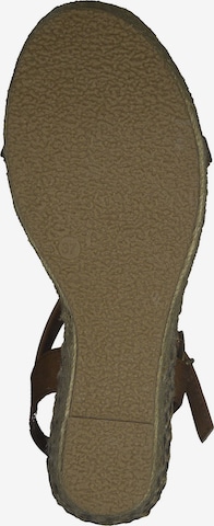 MARCO TOZZI Sandały w kolorze brązowy