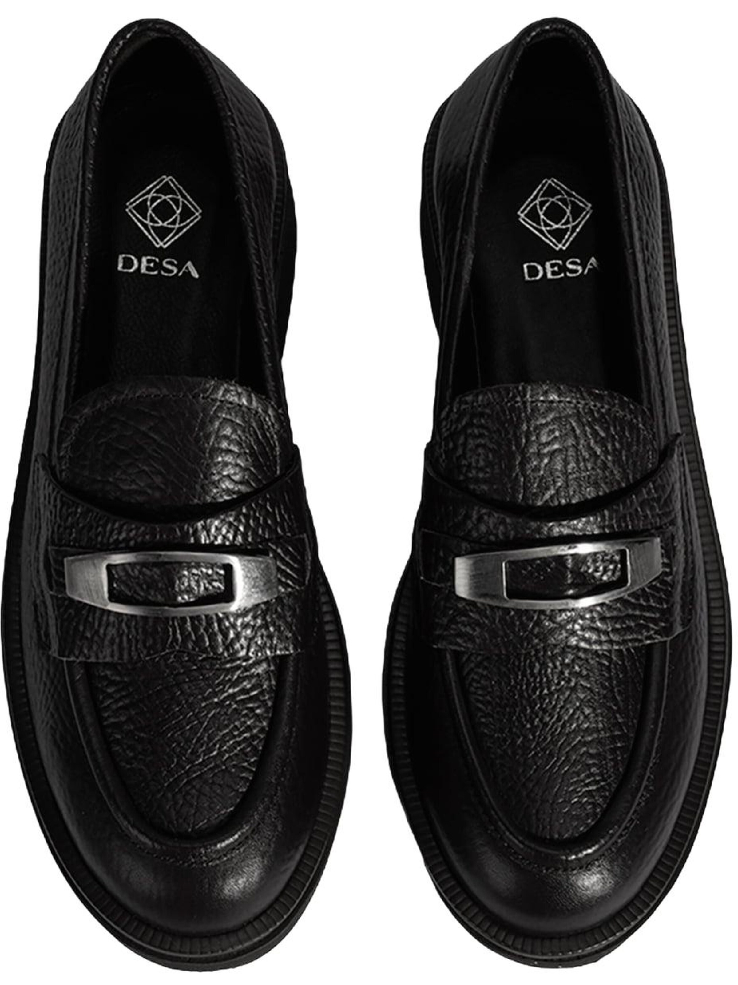 Mocassin 'Slip-Ons' Desa en noir