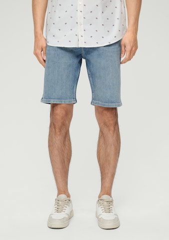 s.Oliver Loosefit Shorts in Blau: Vorderseite
