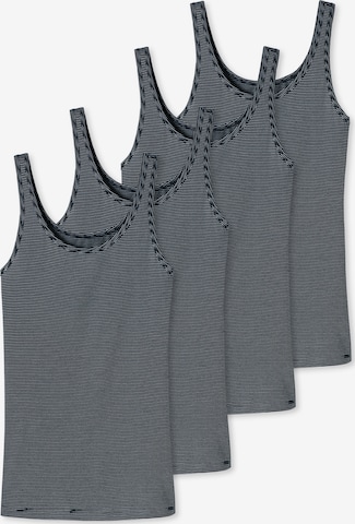 SCHIESSER - Camiseta térmica 'Essentials' en azul: frente