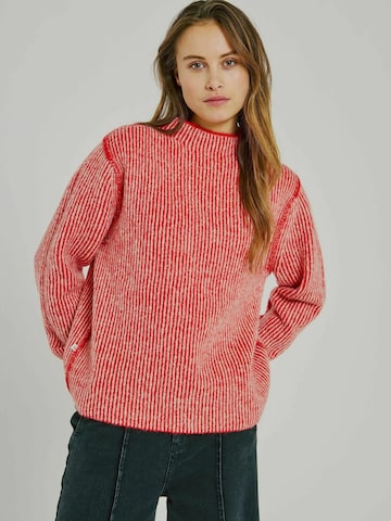 Pullover 'Ames' di NORR in rosso: frontale