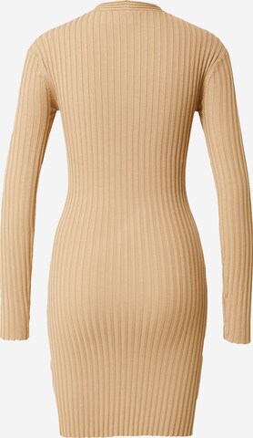 Urban Classics Knitted dress in Beige