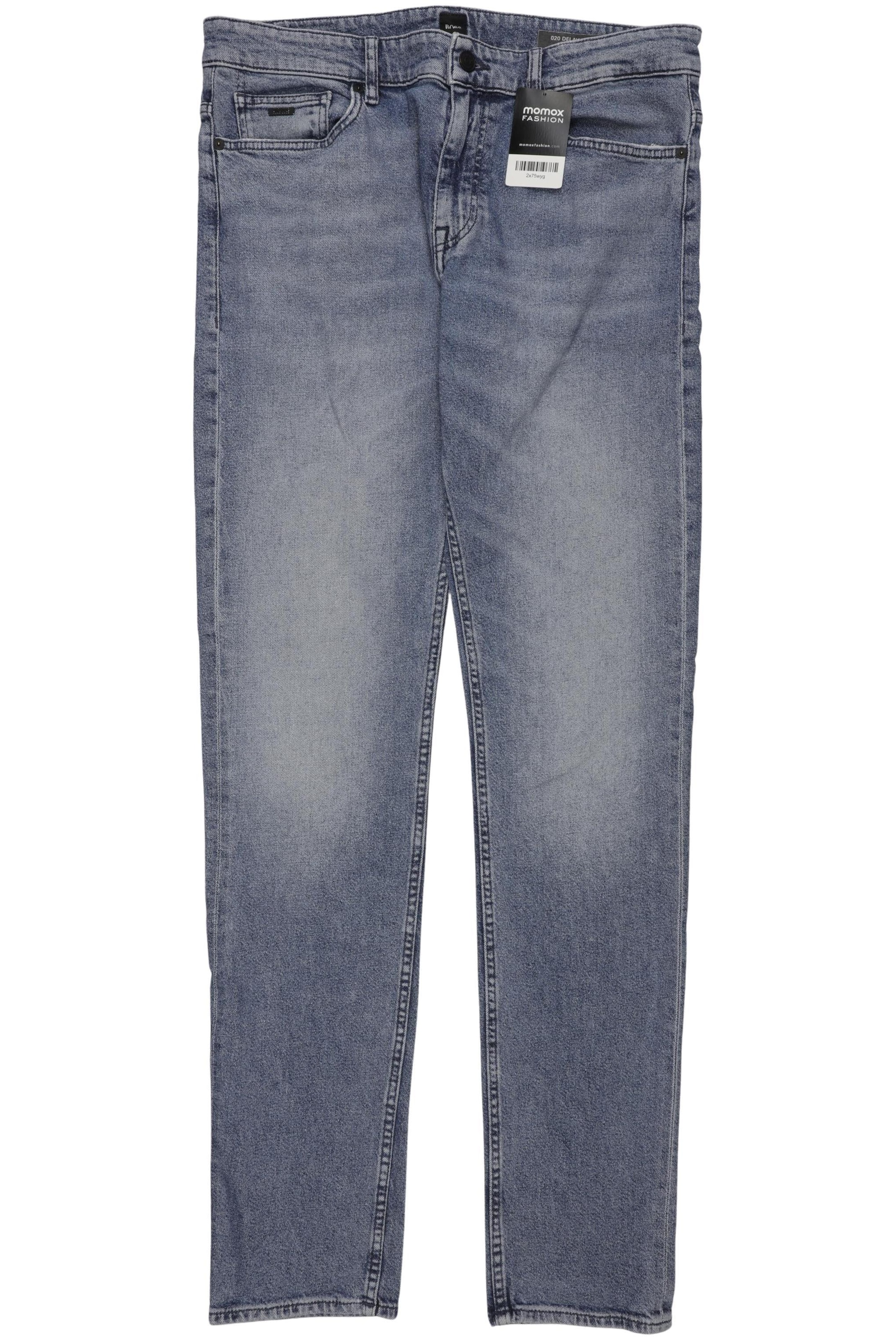 BOSS Black Jeans in 34 in Blue: front