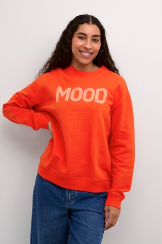 Kaffe Sweatshirt 'Molly' in Rot
