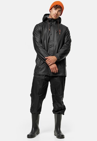 INDICODE JEANS Between-Season Jacket in Black