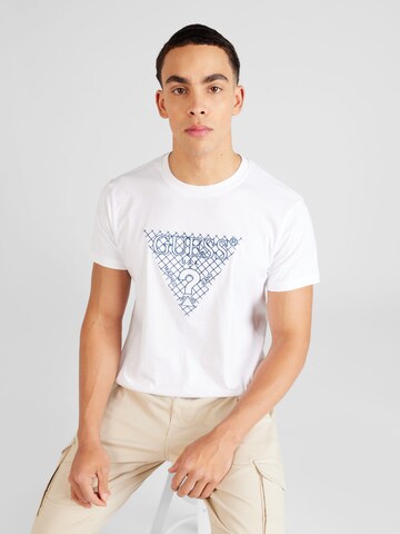 GUESS - Camiseta en blanco