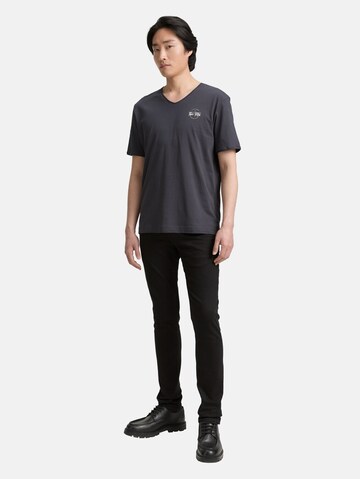 TOM TAILOR Shirt in Zwart