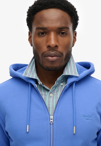 Veste de survêtement 'Essential' Superdry & Co en bleu