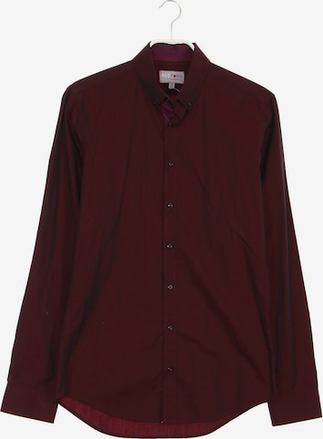 Redford Button Up Shirt in S in Red: front