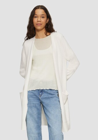 QS Strickjacke in Beige: Vorderseite