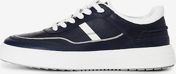 CAFè NOIR Platform trainers in Blue: front