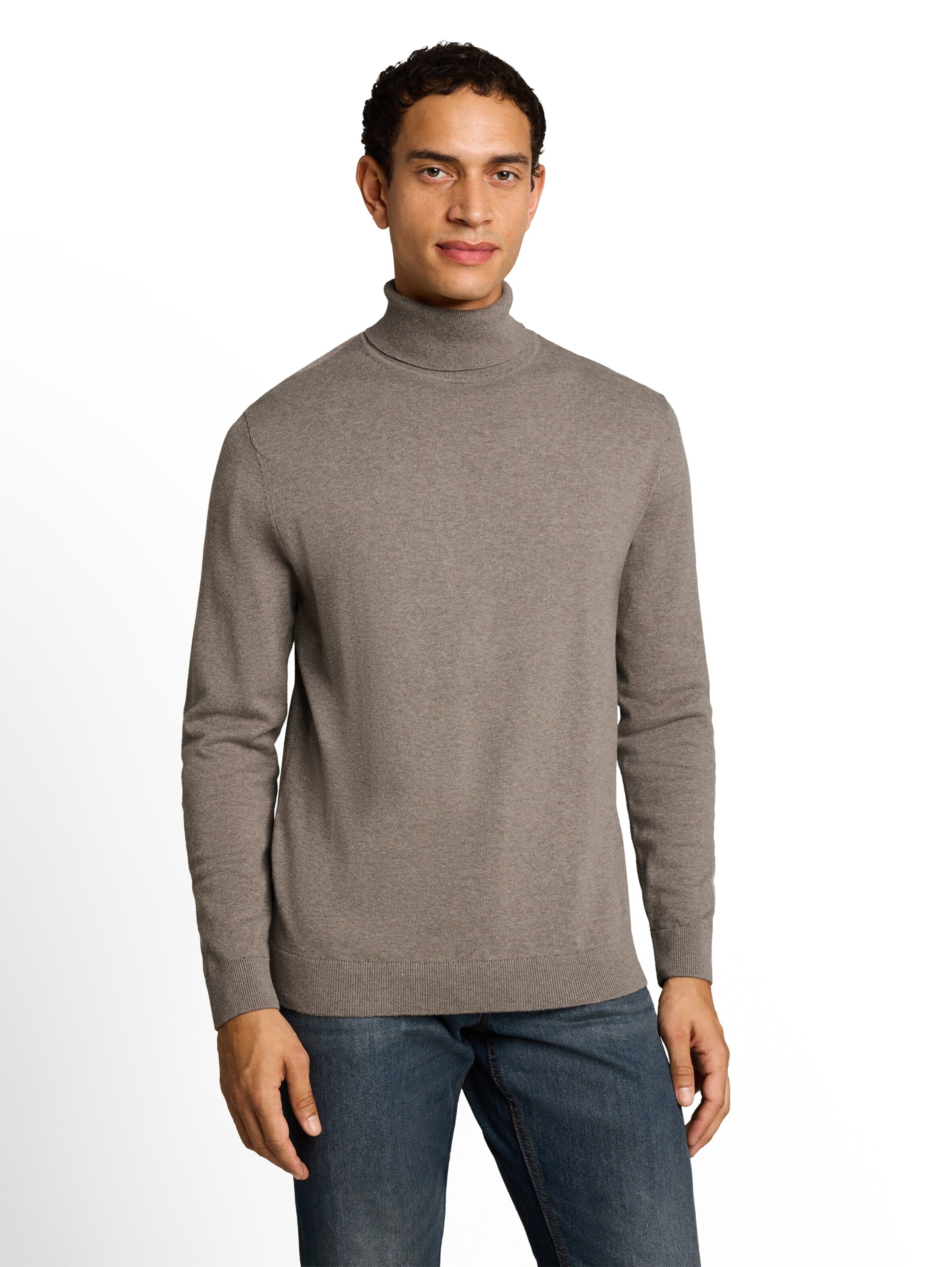 TOM TAILOR Pullover in Grau: Vorderseite