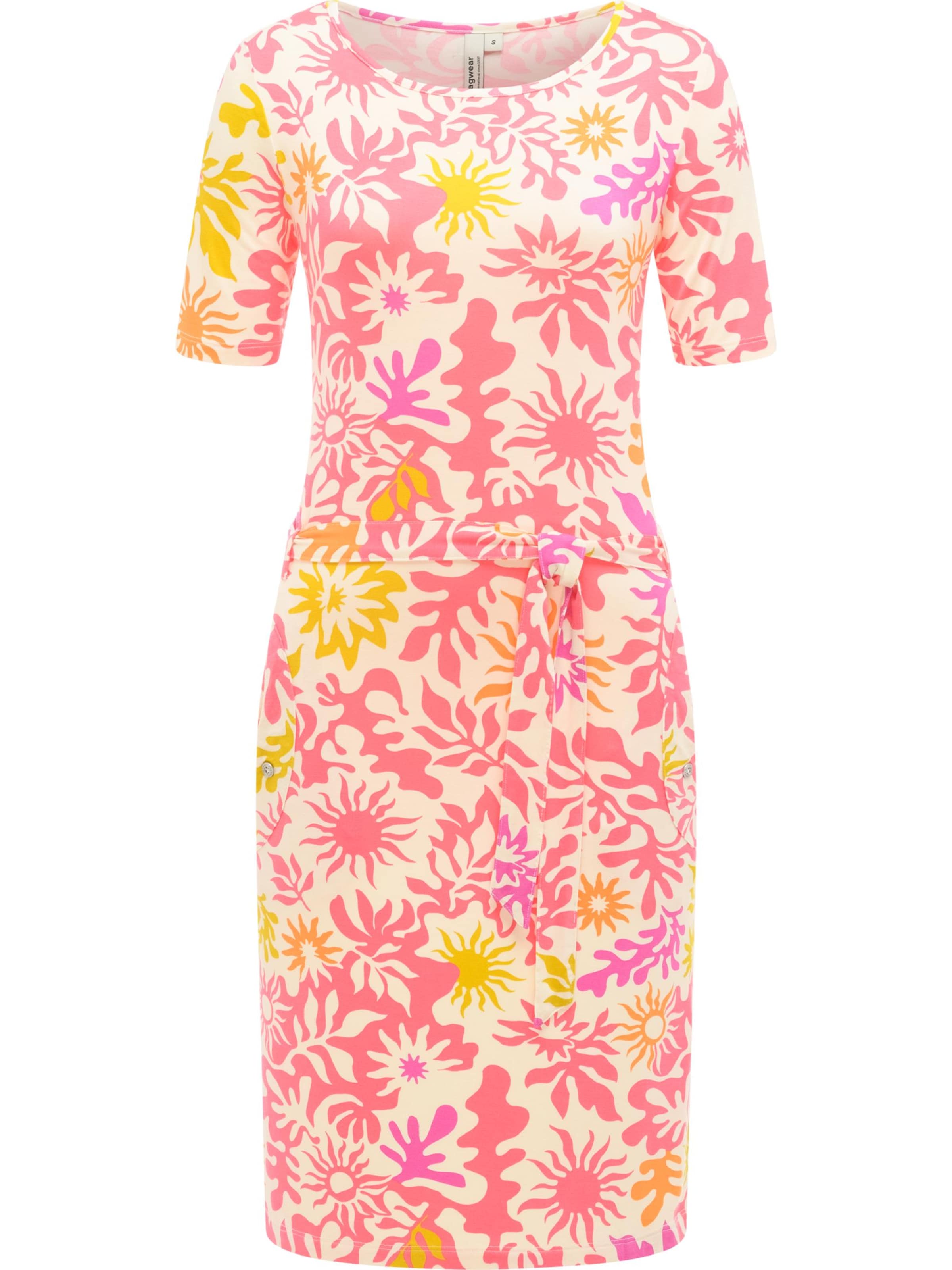 Ragwear Zomerjurk 'Taggiana Youmodo' in Roze: voorkant