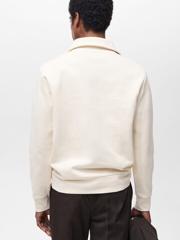 Sweat-shirt 'Winne' MANGO MAN en blanc