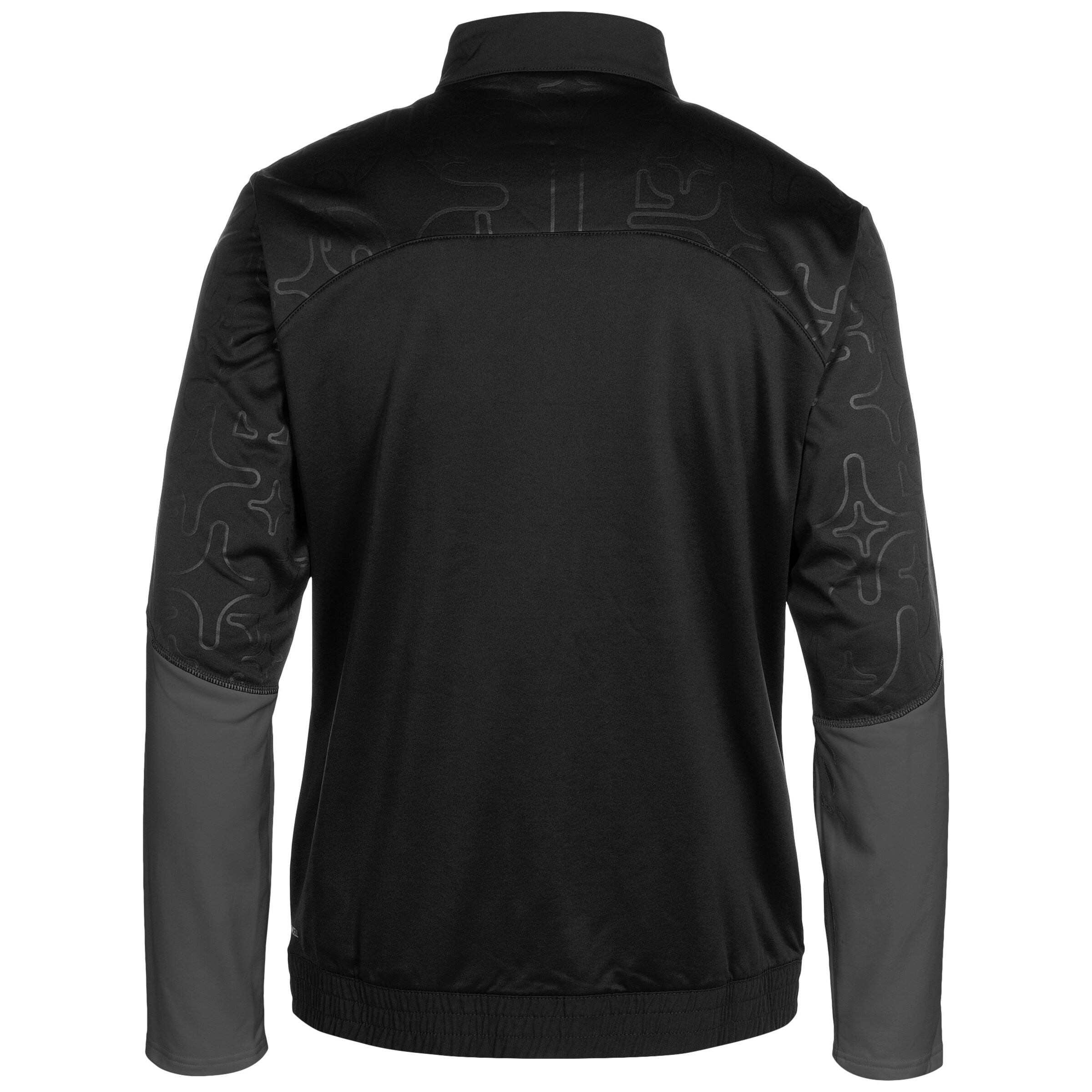 PUMA Sportjacke 'Individual' in Schwarz