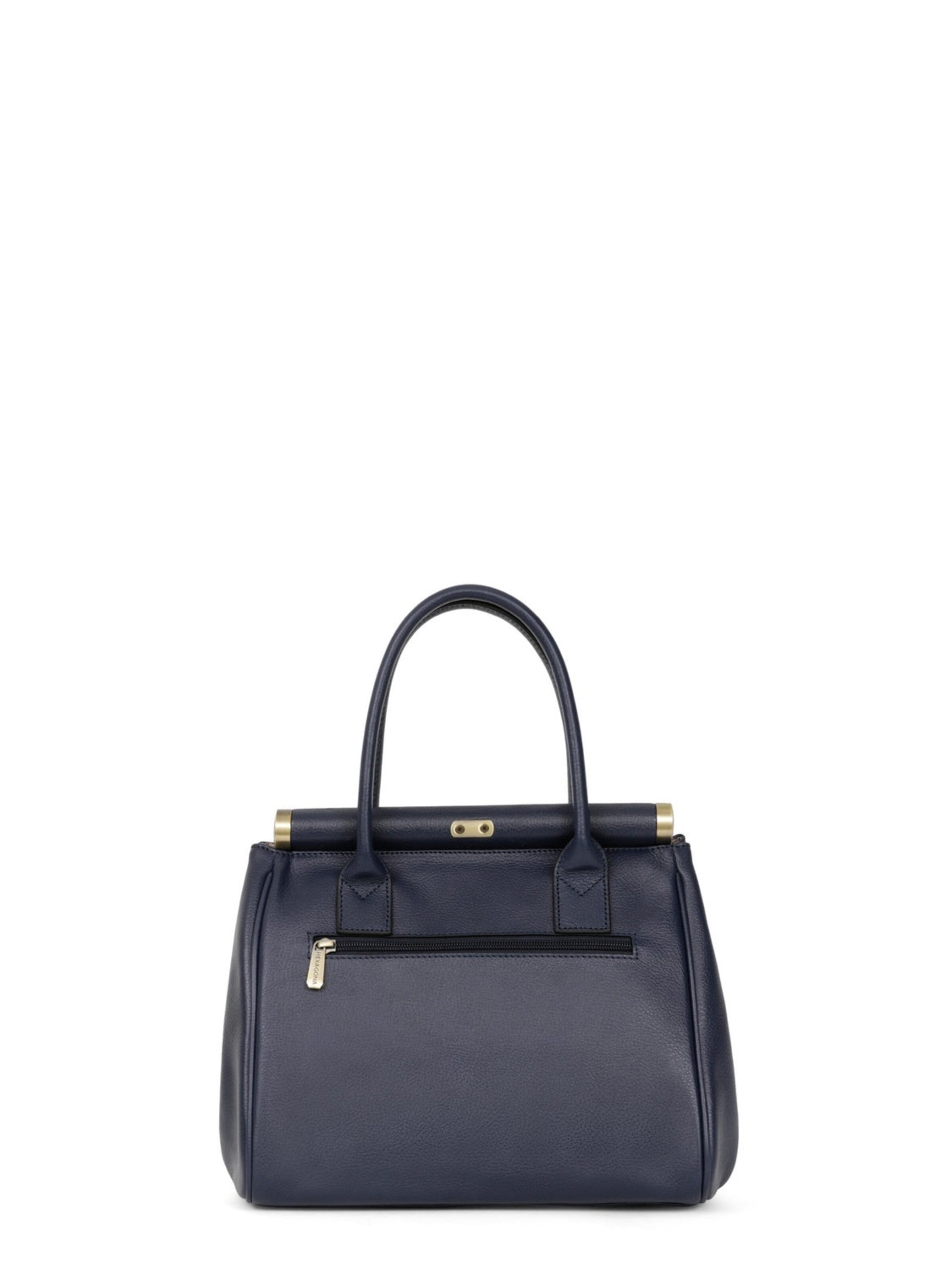 Hexagona Handtasche 'République'‌‌‌‌‌ in Blau